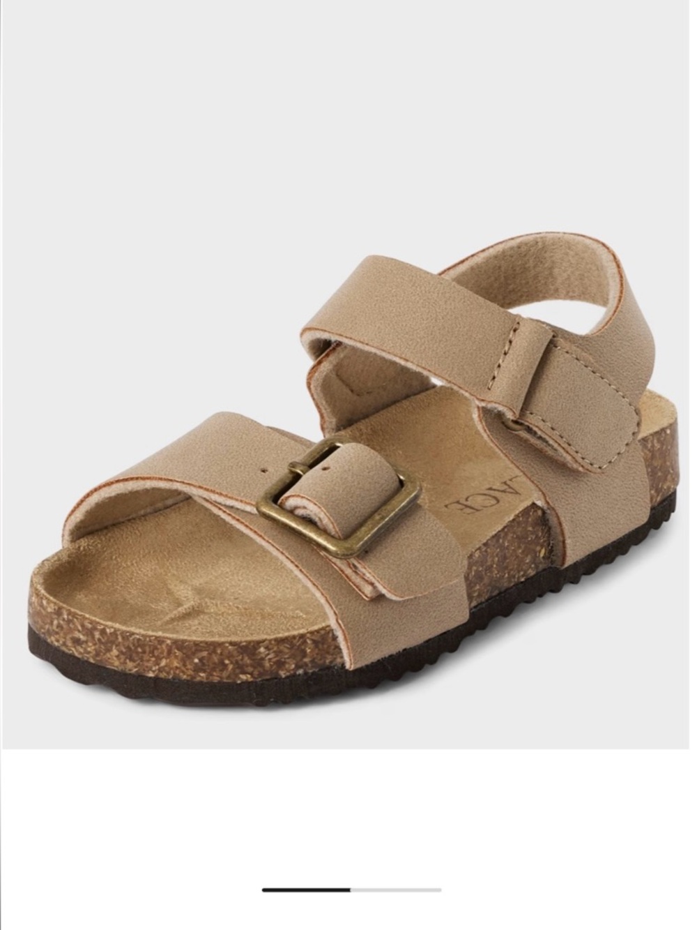 The Children's Place Toddler baby Tan Buckle Sandals
